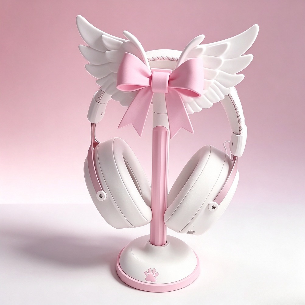 حامل سماعات رأس على شكل أجنحة  - مراجعة Accessories For Your Gaming Room وسعره
