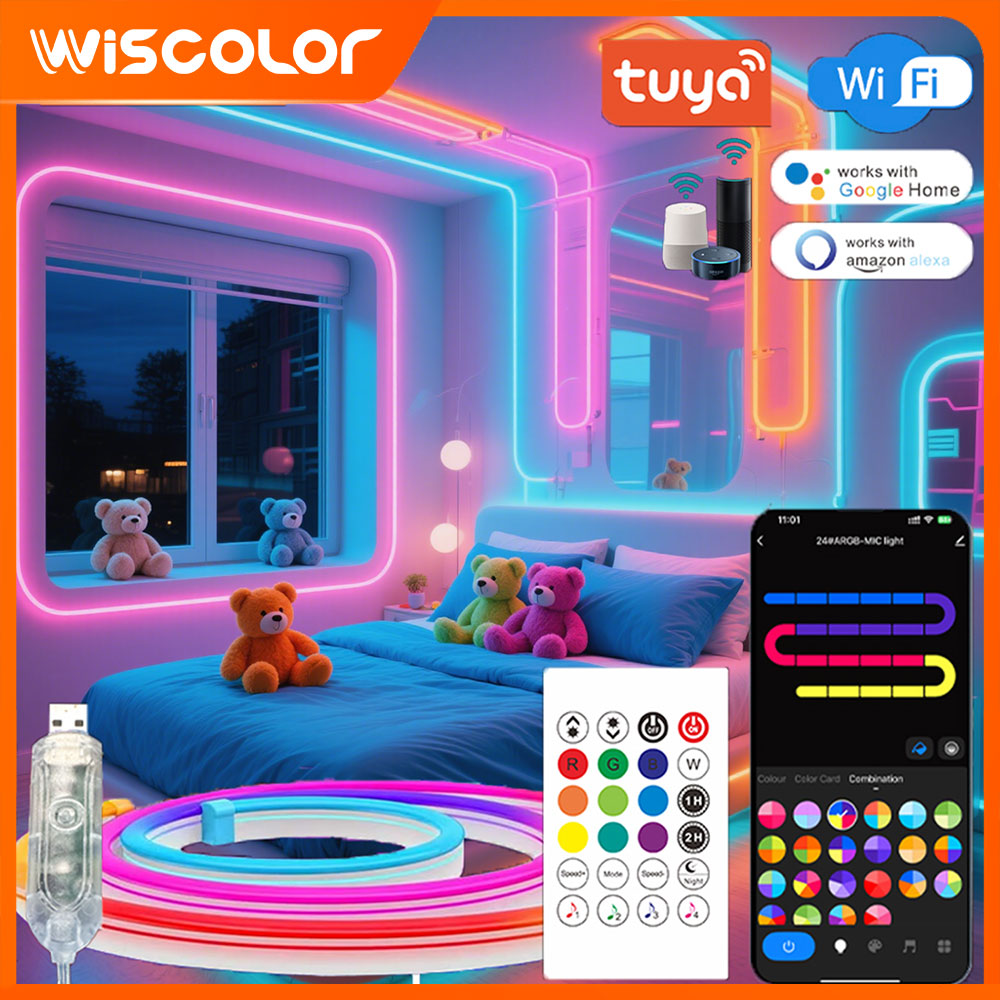 شريط إضاءة LED خارجي RGB بجهد  - مراجعة Accessories For Your Gaming Room وسعره