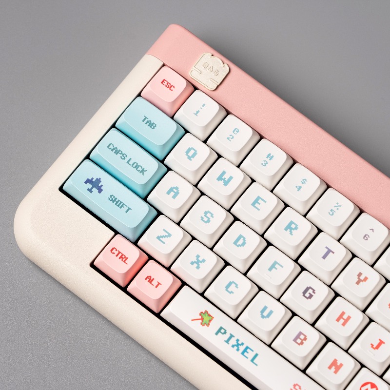 أغطية مفاتيح بتصميم البكسل، بر - مراجعة Gaming Accessories Aesthetic وسعره