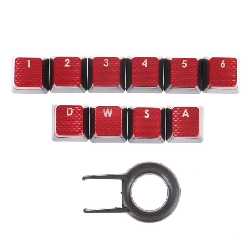 10 مفاتيح بإضاءة خلفية أغطية م - مراجعة Gaming Accessories Aesthetic وسعره