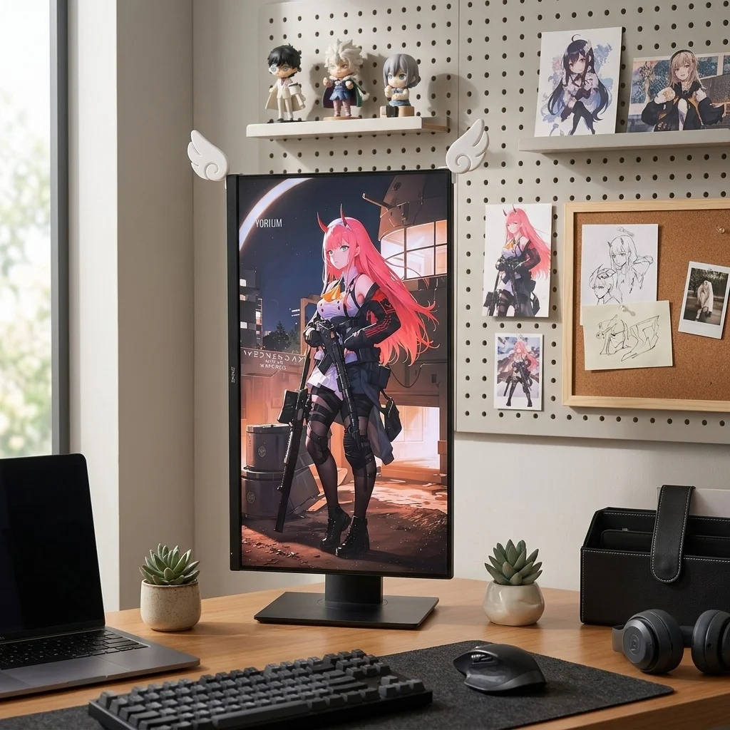 زينة شاشة عرض بأجنحة الملاك، ل - مراجعة Gaming Accessories For Room وسعره