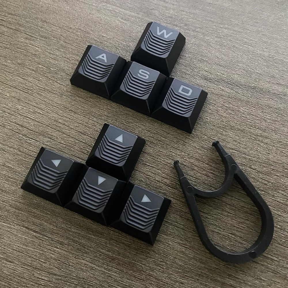 أغطية مفاتيح شفافة لمفاتيح WAS - مراجعة Gaming Accessories Aesthetic وسعره