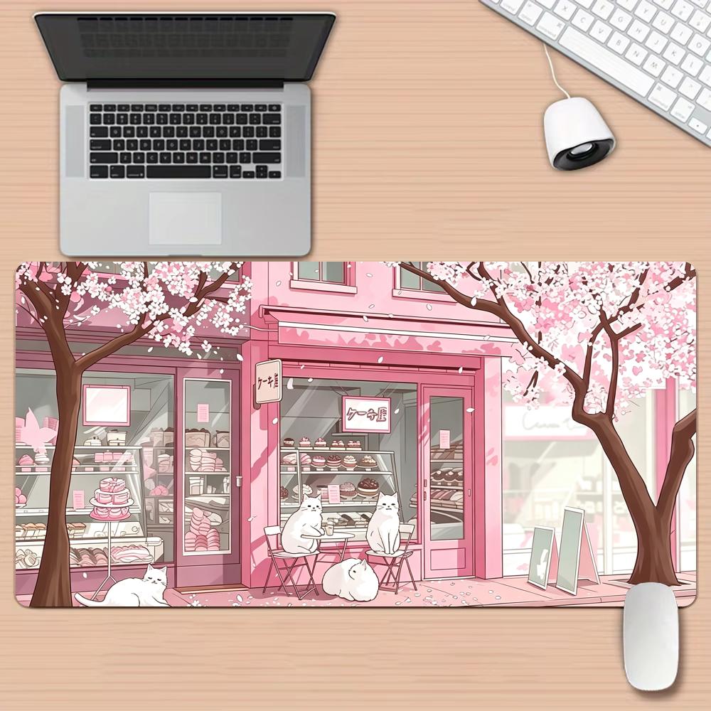 وسادة فأرة بتصميم قطة بيضاء وم - مراجعة Gaming Accessories Shop وسعره