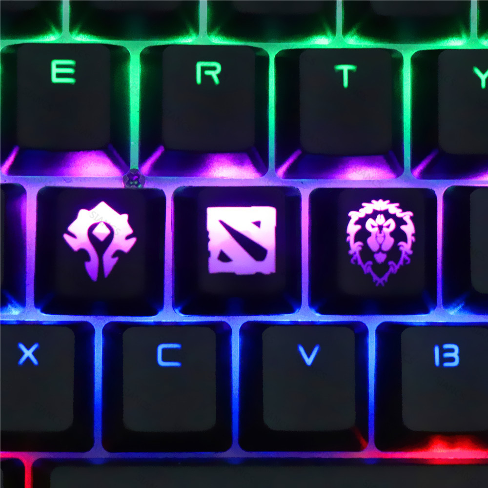 CS GO Gaming Keycaps مخصص ABS  - مراجعة Gaming Accessories Aesthetic وسعره